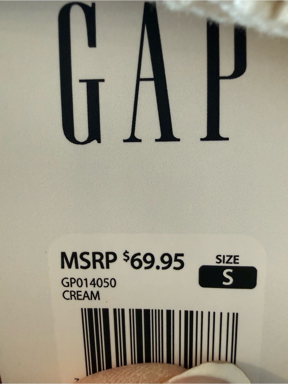 GAP Cream Button-Front Women’s Cardigan, NWTs - Picture 7 of 7